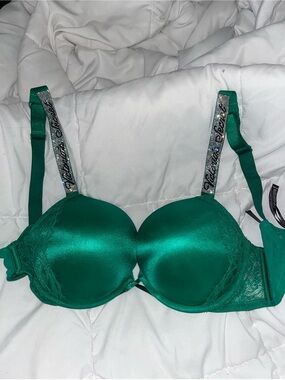 Victoria’s Secret Rhinestone Strap Bra Size 36C